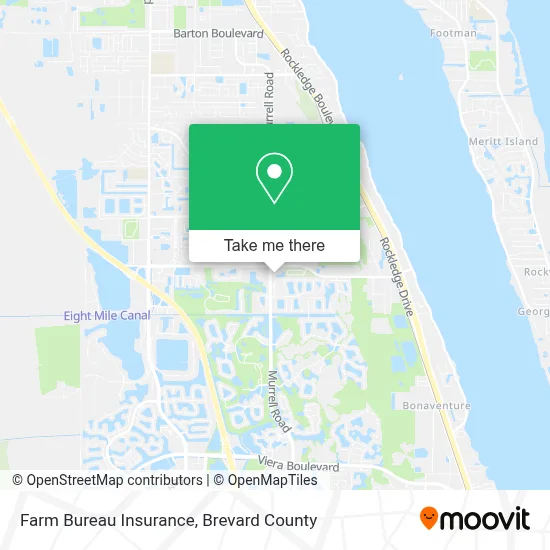 Farm Bureau Insurance map