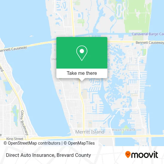 Direct Auto Insurance map