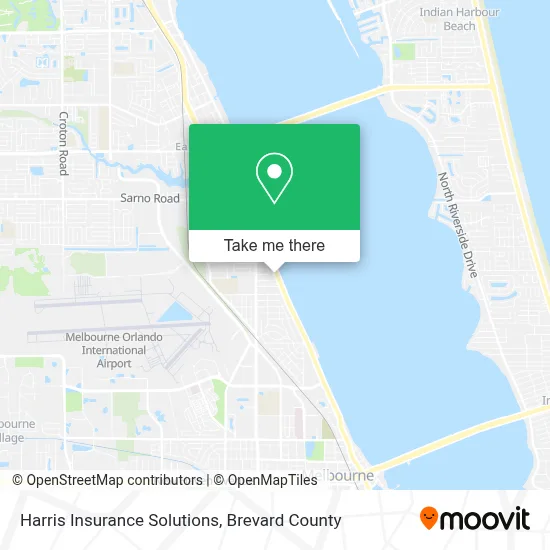 Harris Insurance Solutions map