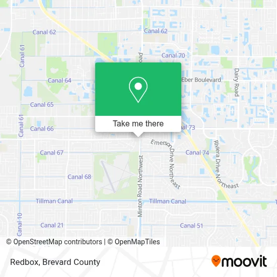 Redbox map