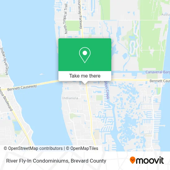 River Fly-In Condominiums map