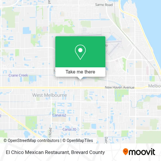 El Chico Mexican Restaurant map