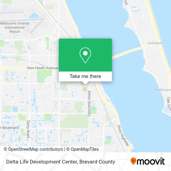 Delta Life Development Center map