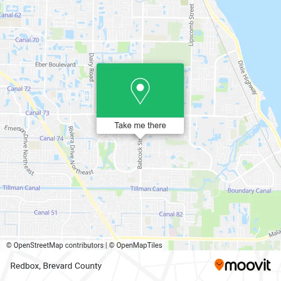 Redbox map