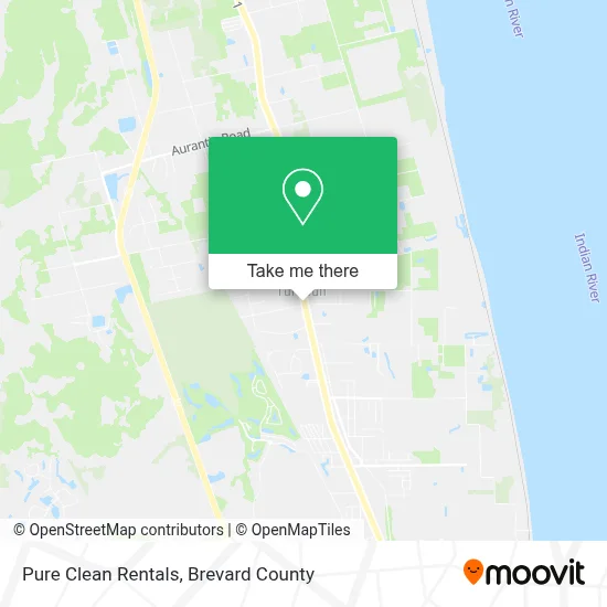 Pure Clean Rentals map