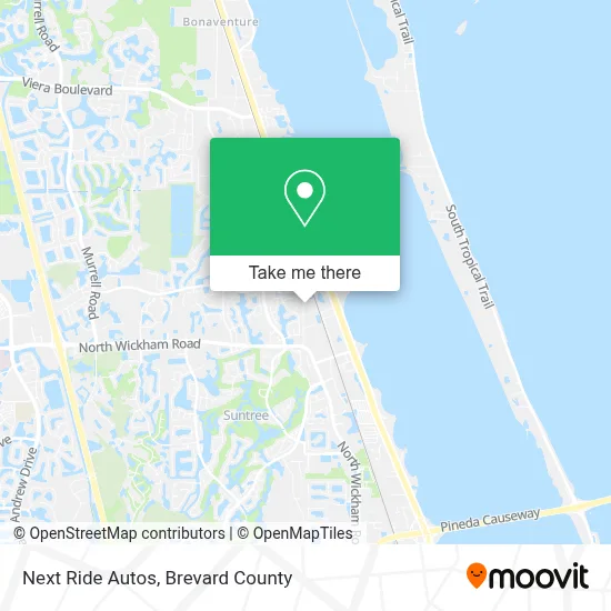 Next Ride Autos map