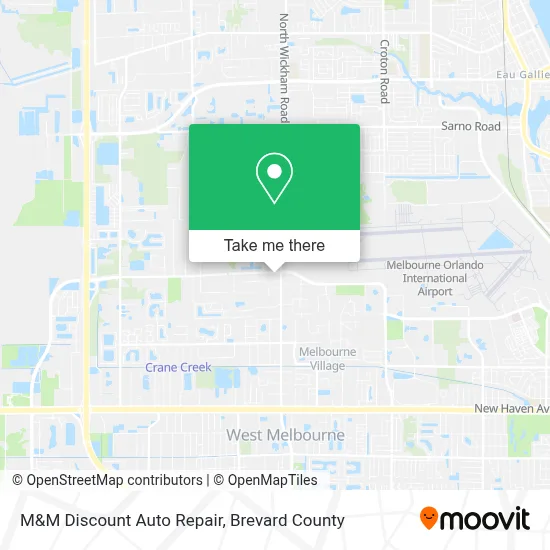 M&M Discount Auto Repair map