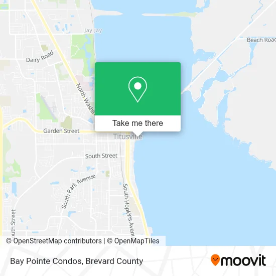 Bay Pointe Condos map
