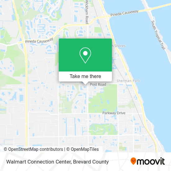 Walmart Connection Center map