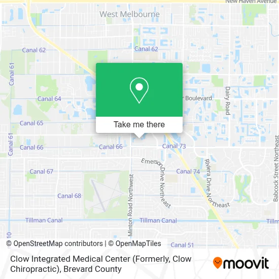 Clow Integrated Medical Center (Formerly, Clow Chiropractic) map