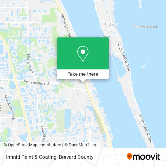 Infiniti Paint & Coating map