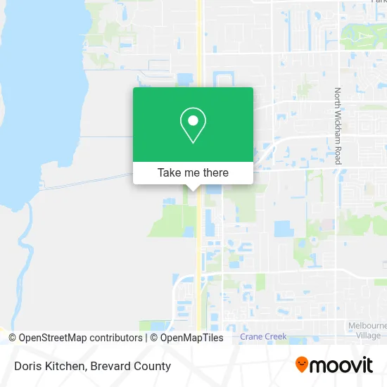 Doris Kitchen map