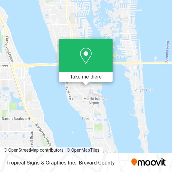 Tropical Signs & Graphics Inc. map