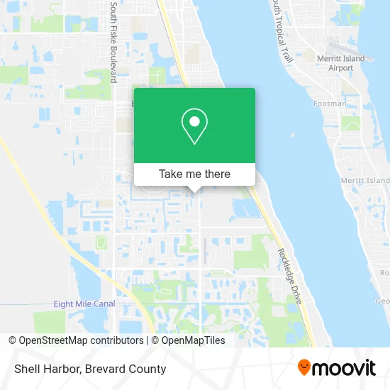 Shell Harbor map