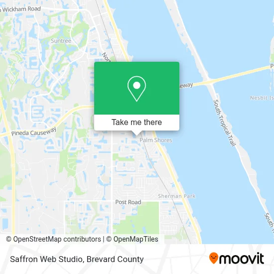 Saffron Web Studio map