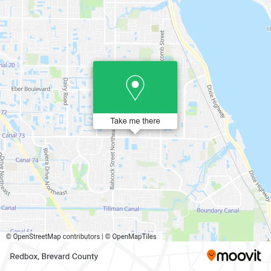 Redbox map