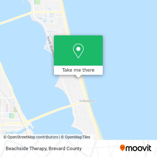 Beachside Therapy map