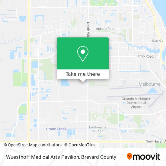 Mapa de Wuesthoff Medical Arts Pavilion