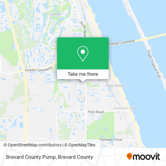 Brevard County Pump map