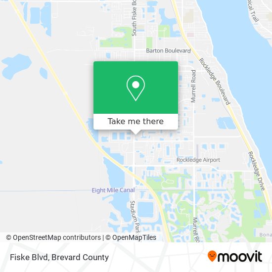 Fiske Blvd map