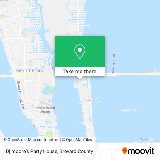 Dj moore's Party House map