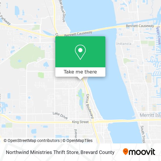 Mapa de Northwind Ministries Thrift Store