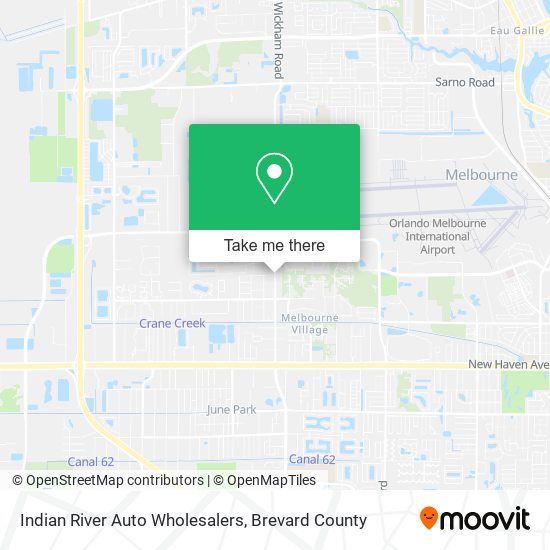 Indian River Auto Wholesalers map