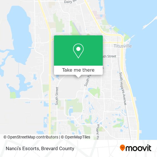 Nanci's Escorts map