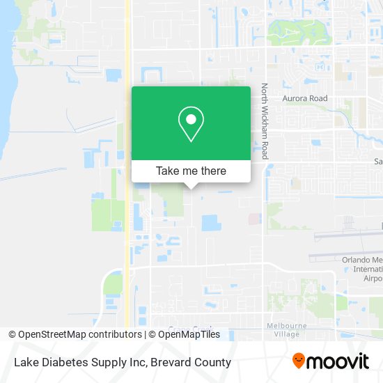 Mapa de Lake Diabetes Supply Inc