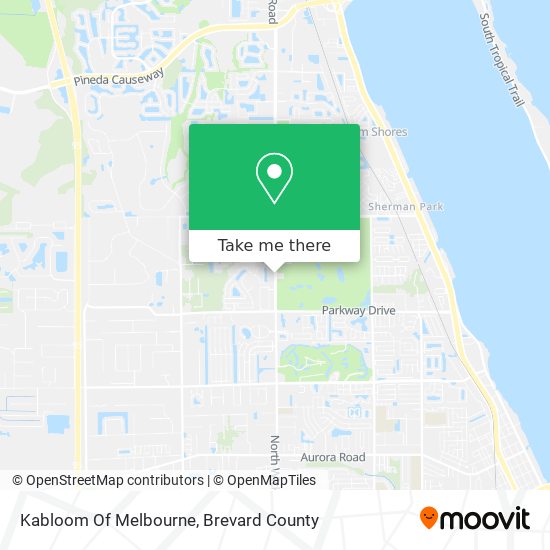 Kabloom Of Melbourne map