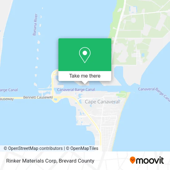 Rinker Materials Corp map