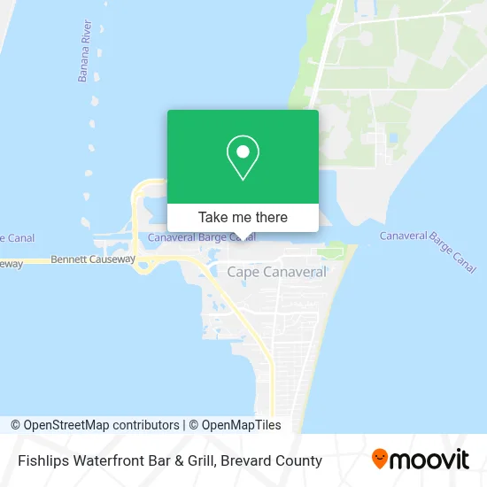 Fishlips Waterfront Bar & Grill map