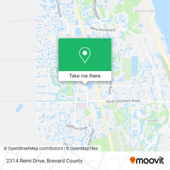Mapa de 2314 Remi Drive