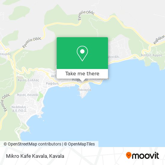 Mikro Kafe Kavala map