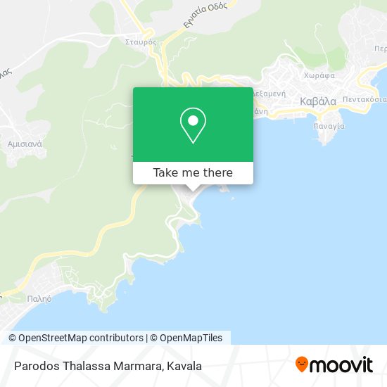 Parodos Thalassa Marmara map