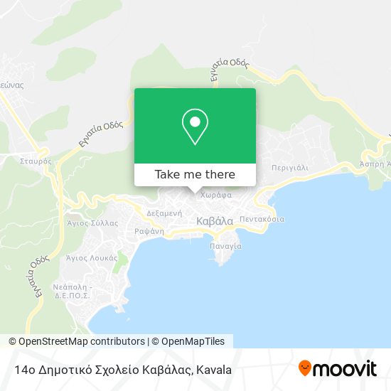 14ο Δημοτικό Σχολείο Καβάλας map