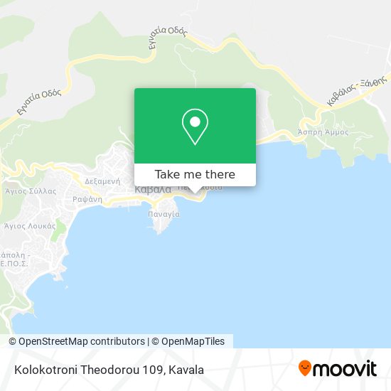 Kolokotroni Theodorou 109 map