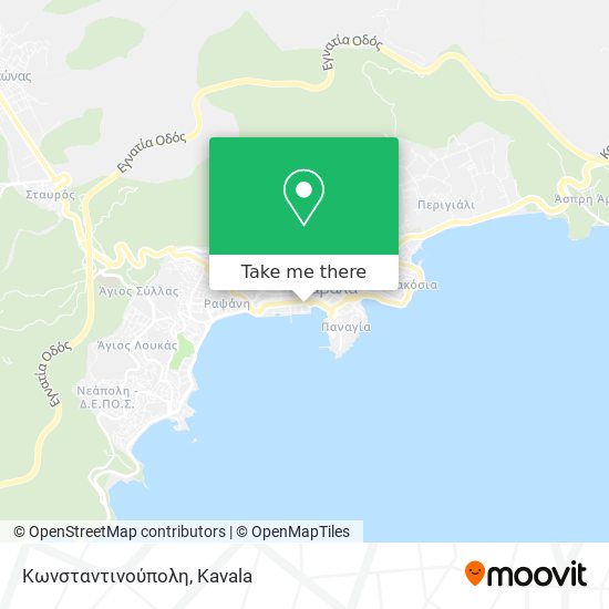 Κωνσταντινούπολη map