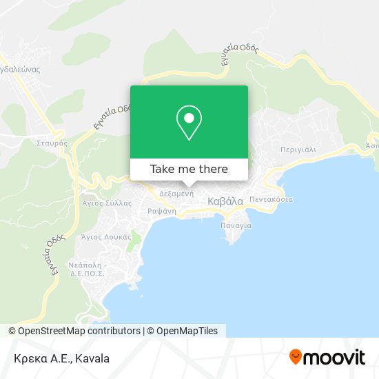Κρεκα Α.Ε. map