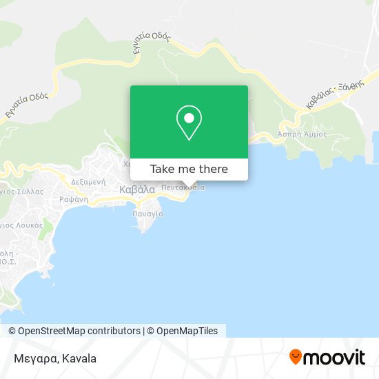 Μεγαρα map