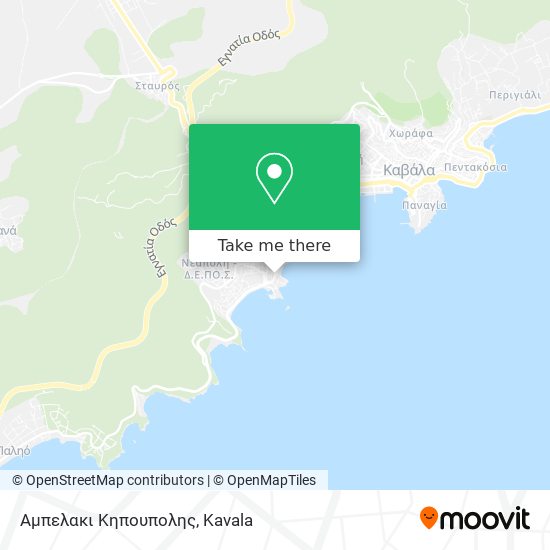 Αμπελακι Κηπουπολης map