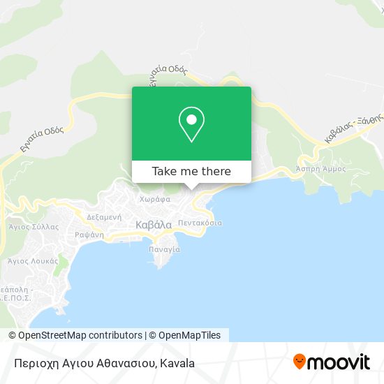 Περιοχη Αγιου Αθανασιου map