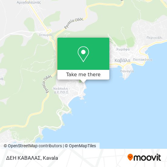 ΔΕΗ ΚΑΒΑΛΑΣ map