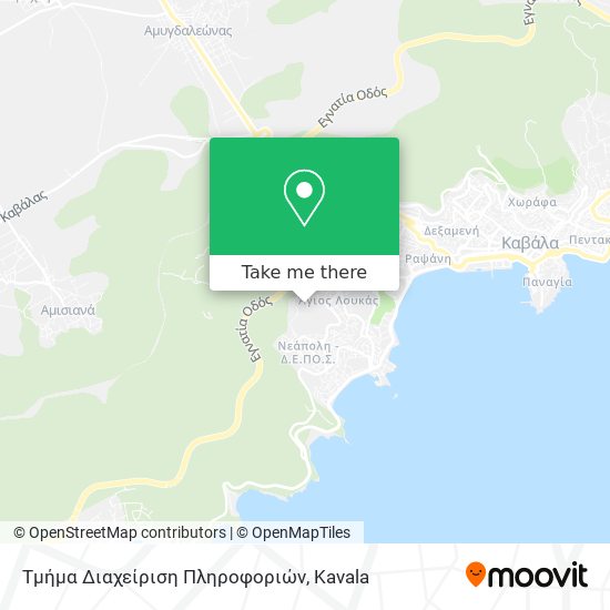 Τμήμα Διαχείριση Πληροφοριών map