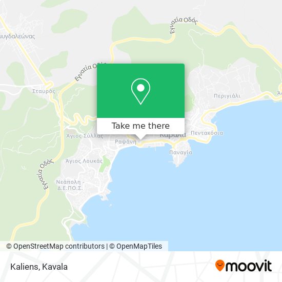 Kaliens map