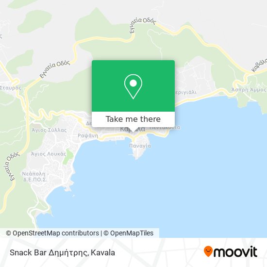 Snack Bar Δημήτρης map