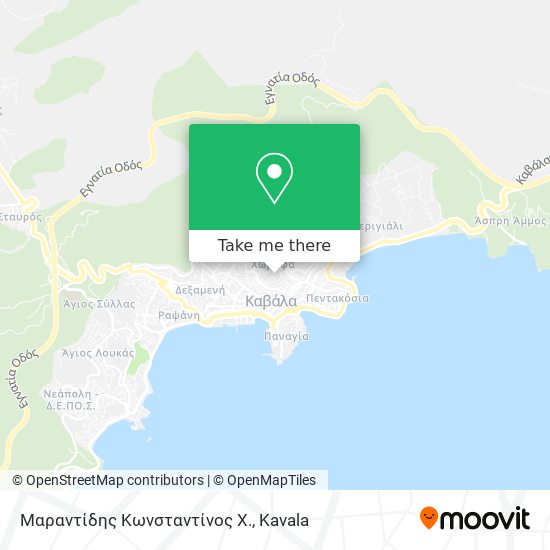 Μαραντίδης Κωνσταντίνος Χ. map