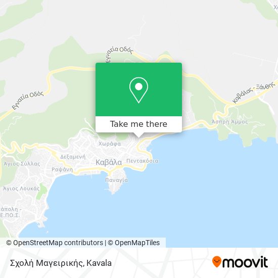 Σχολή Μαγειρικής map