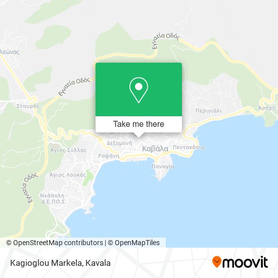 Kagioglou Markela map