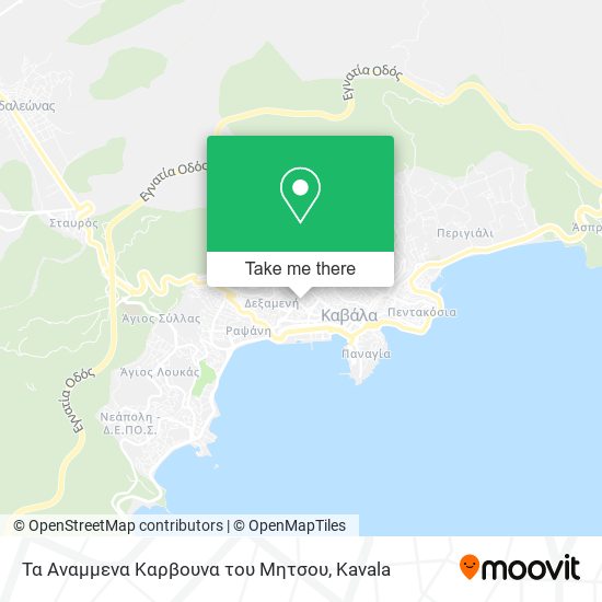 Τα Αναμμενα Καρβουνα του Μητσου map